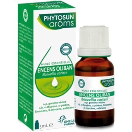Phytosun Aroms Organic Essential Oil Oliban Incense Boswellia Carterii 5ml