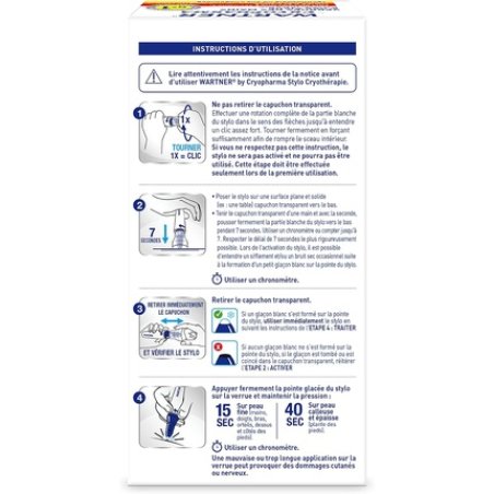 Wartner by Cryopharma Treatment of Hand and Foot Warts by Cryotherapy