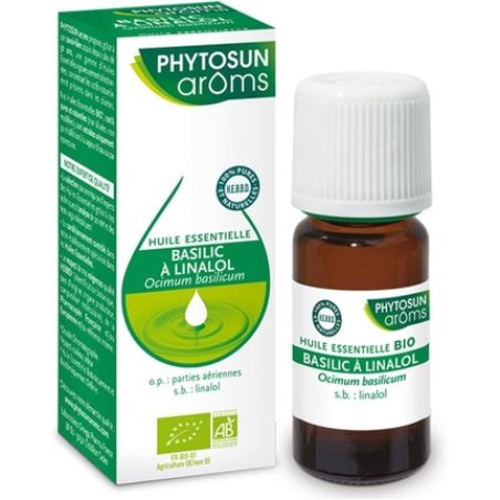 Phytosun Aroms Organic Essential Oil Linalool Basil Ocimum Basilicum 5ml