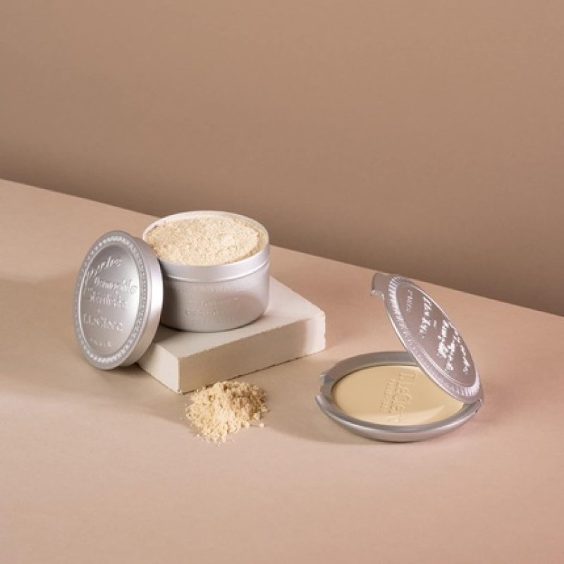 T. Leclerc Compact Pressed Powder Super-Blendable Face Makeup Longwear Portable Matte Finish for Radiant Natural Medium