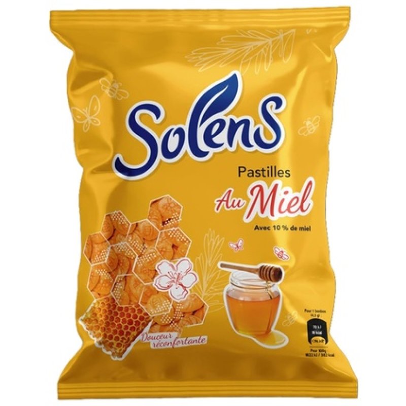 Solens Lozenges with Honey 100g