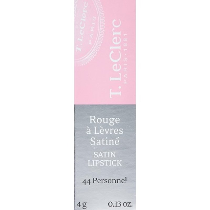 T. LeClerc Satin Lipstick 44 Personnel 3g