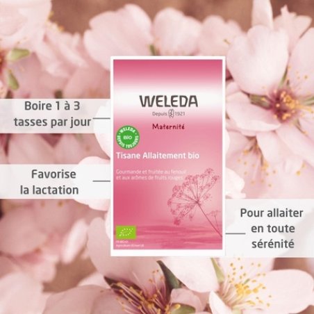 Weleda Maternity Breastfeeding Herbal Tea Red Fruits Organic 20 Sachets - Pack of 2