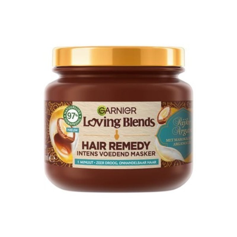 Garnier Loving Blends Hair Mask Rich Argan - Nourishing Hair Treatment