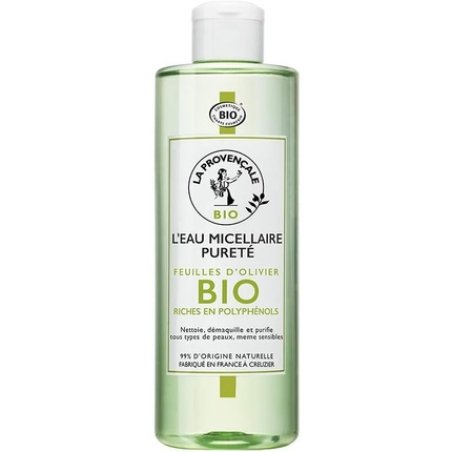 La Provençale Bio-Certified Olive Leaf Micellar Water for All Skin Types 400ml