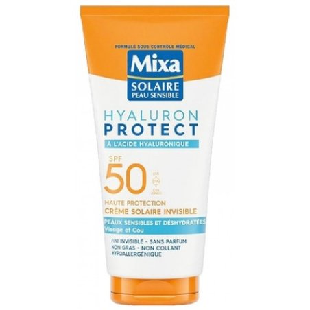 Mixa Hyaluron Protect Sunscreen 24h Invisible Moisturizer SPF 50 50ml