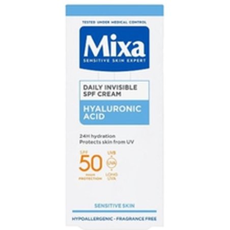 Mixa Daily Invisible Spf Cream Spf 50 - Denni Hydratacni Pletovy Krem