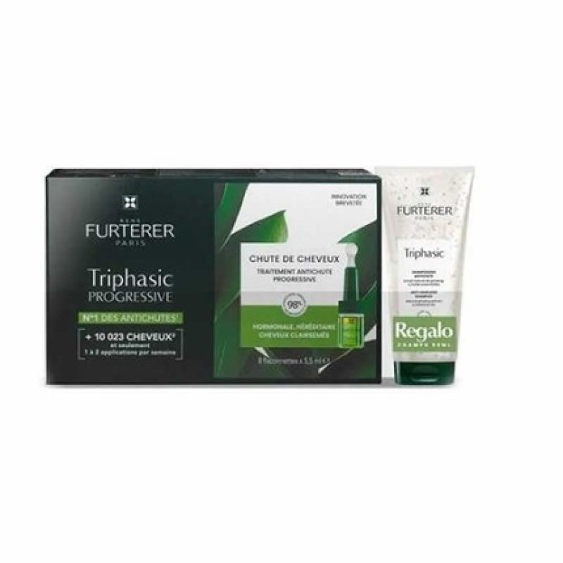 Rene Furterer Triphasic Progressive 8x55ml Set Hair Treatment