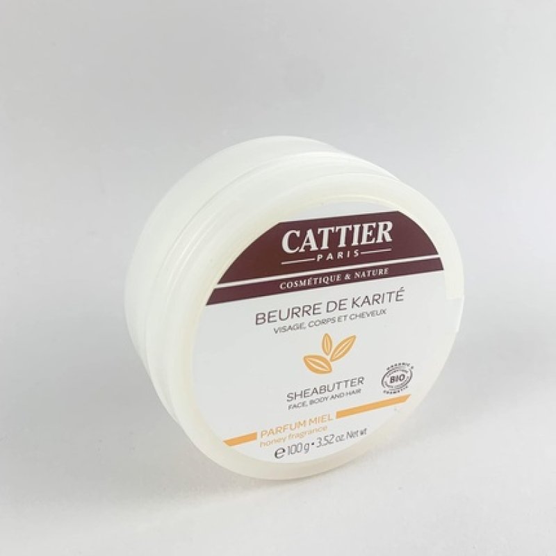 Cattier Shea Butter Honey Fragrance 100g
