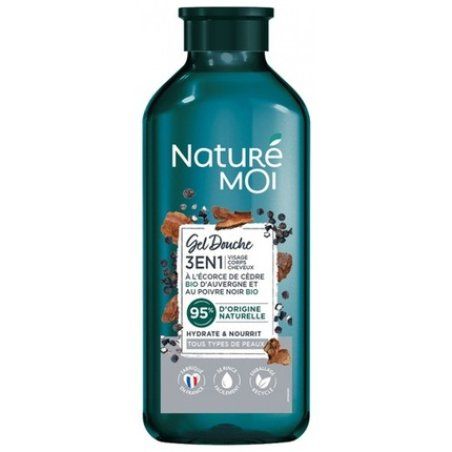 Nature Moi 3-in-1 Shower Gel Cedar and Black Pepper 250ml