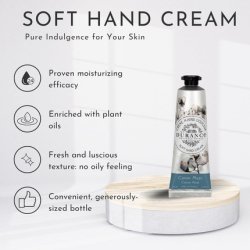 Durance Soft Hand Cream for Women 30ml with Cotton Musk Scent