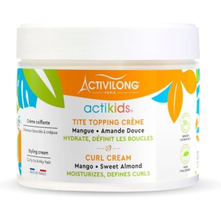Activilong Actikids Topping Curl Cream Mango and Sweet Almond No Rinse 300ml