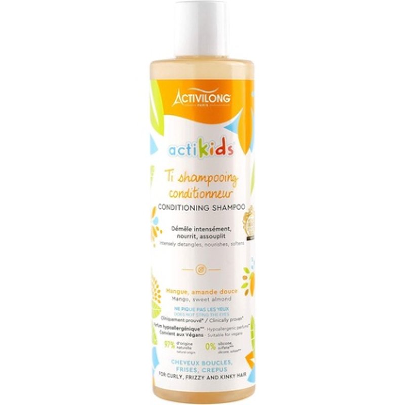 Activilong Actikids Conditioning Shampoo Mango and Sweet Almond 300ml