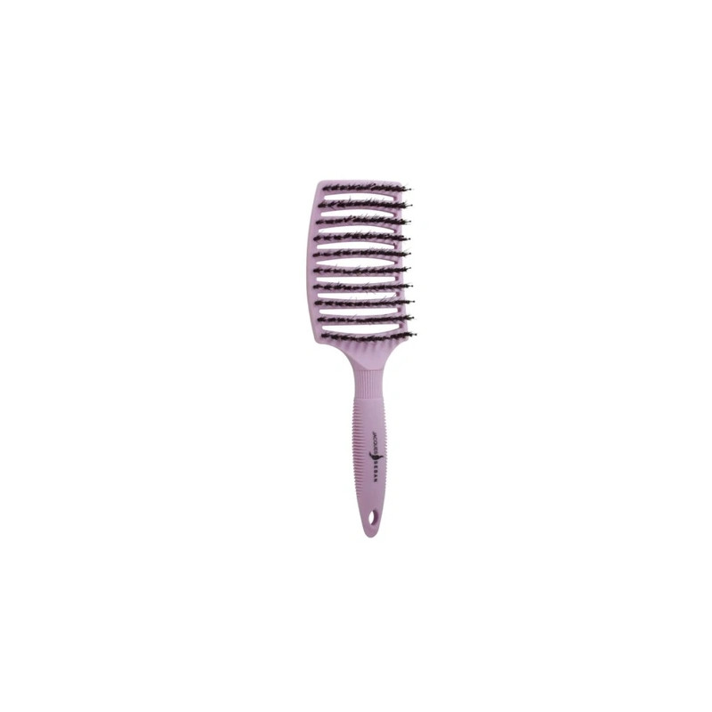 Car Jacques Seban Curved Brush With Boar Bristles In Lilac