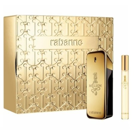 Paco Rabanne 1 Million Men Eau De Toilette Spray Set - 100 Ml 10 Ml