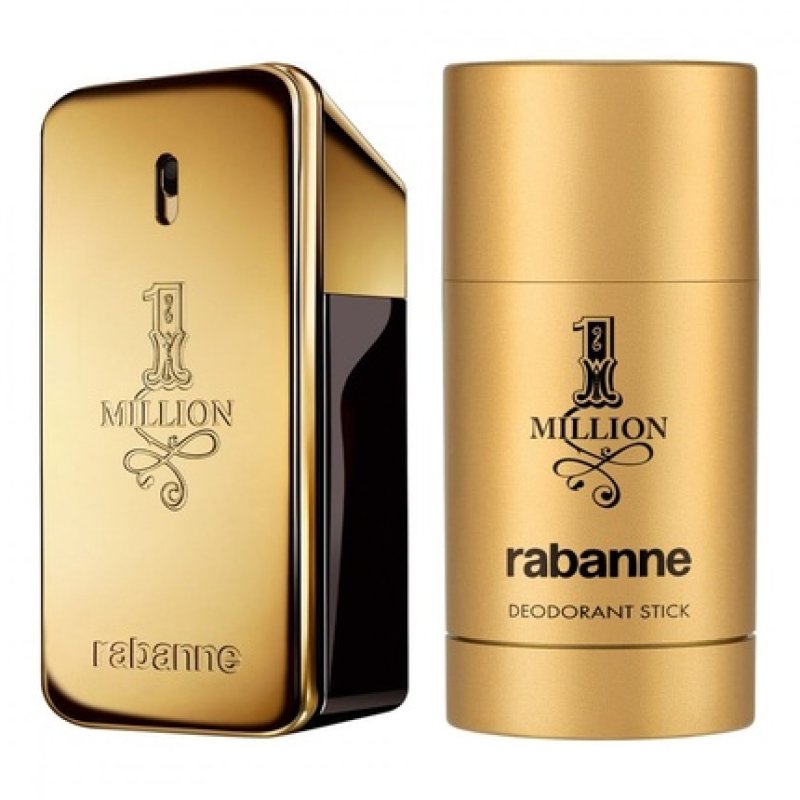 Paco Rabanne One Million Gift Set, Eau De Toilette And Deodorant Stick