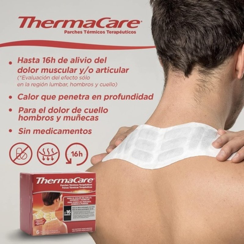 Thermacare Therapeutic Thermal Patches for Neck, Shoulder, and Wrist Pain