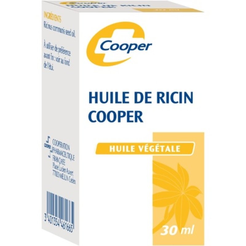 Cooper Castor Oil Vegetable Oil 30ml