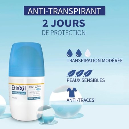 Etiaxil Anti-Perspirant Deodorant 48h Roll-On 50ml
