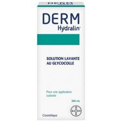 Derm Hydralin Soap-Free Washing Solution Under Dermatological Control