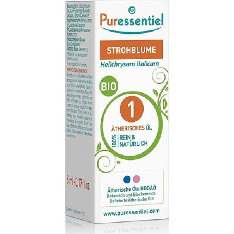 Puressentiel Organic Helychrysum Essential Oil for Unisex 0.17 oz