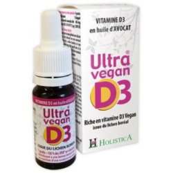 Holistica Ultra Vegan D3 Gotas 8Ml