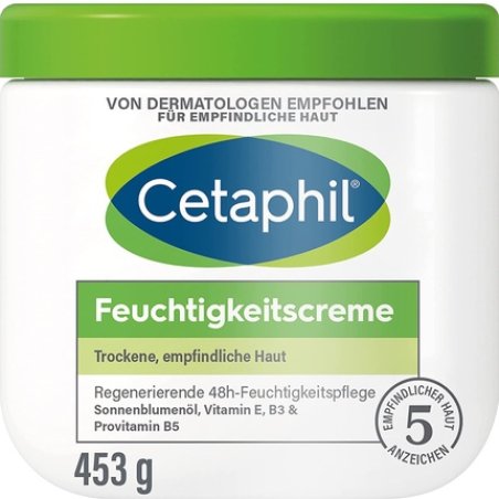 Cetaphil Moisturizing Cream for Dry and Sensitive Skin 453g