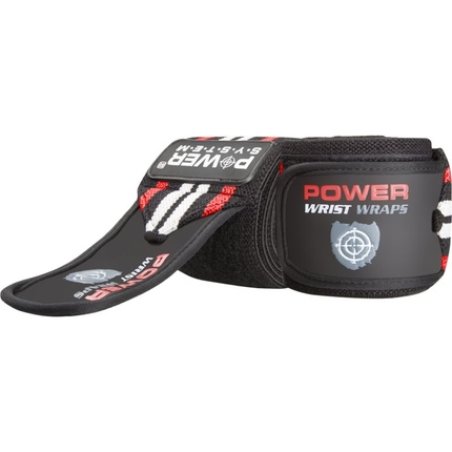 Power System Wrist Wraps - Red
