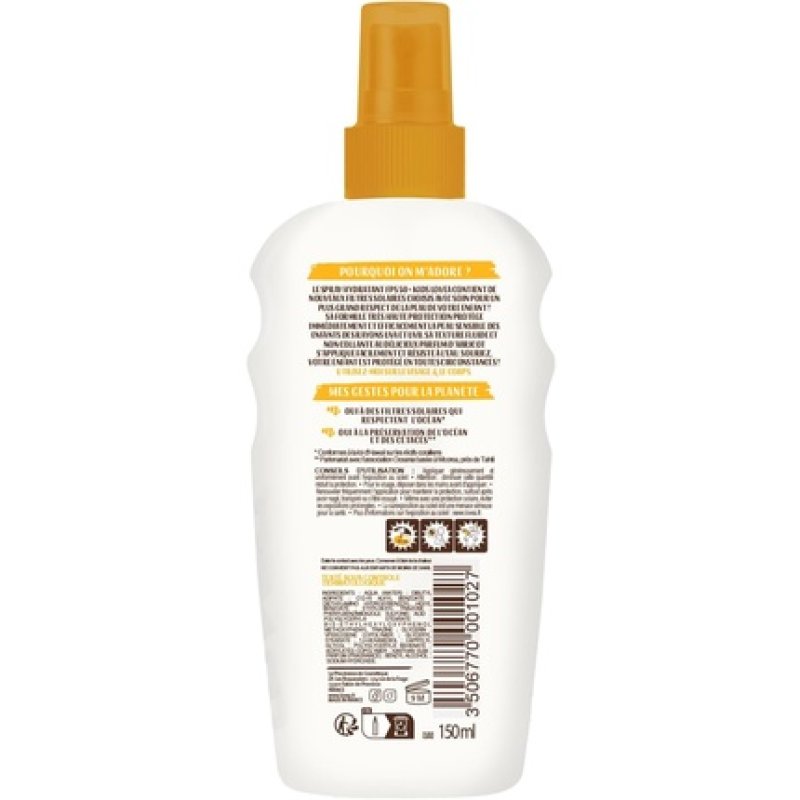 Lovea Hydrating Spray SPF 20 Medium Sun Protection for Face & Body