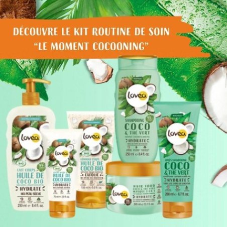 Lovea Organic Body Scrub Coconut 150 Ml