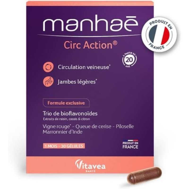 Manhae Circ Action Food Supplement for Circulation and Light Legs