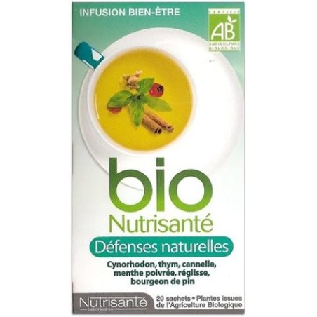 Infusion Bio Nutrisante Natural Defenses 20 Sachets