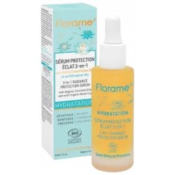Florame Hydration Serum Radiance Protection 3-in-1 Organic 30ml