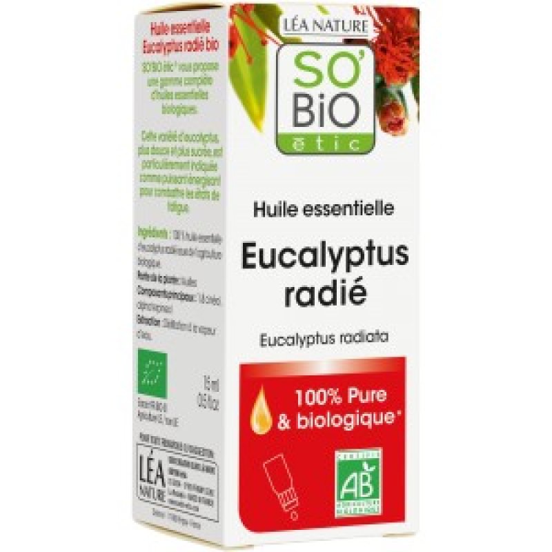 Lea Nature So Bio Etic Aroma Essential Oil Eucalyptus Radie Bio 15 Ml