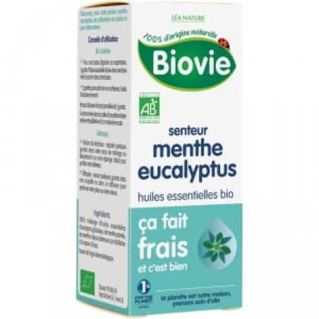 Biovie Organic Mint Eucalyptus Essential Oil 10 Ml
