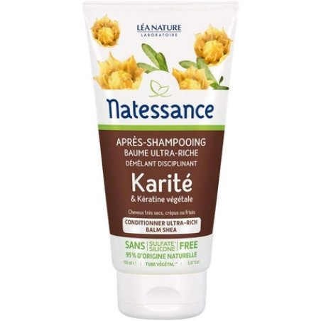 Natessance Ultra-Rich Conditioner with Shea and Botanical Keratin 150ml