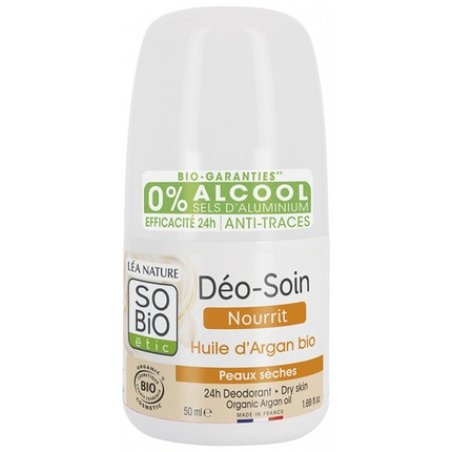 Lea Nature So Bio Etic Organic Roll-On Deodorant for Dry Skin 50ml