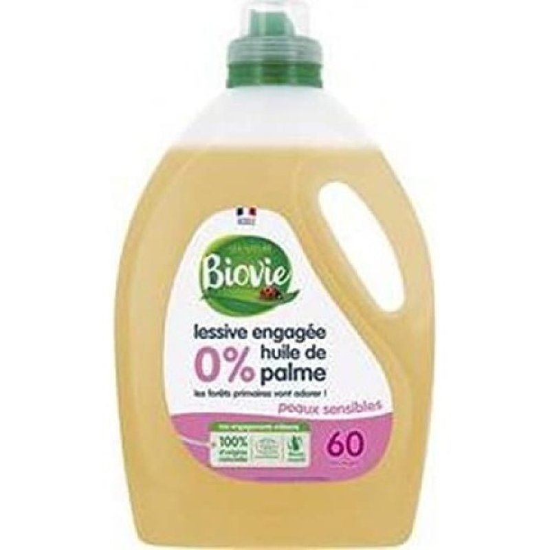 Biovie Liquid Laundry Detergent Concentrate for Sensitive Skin 60 Loads