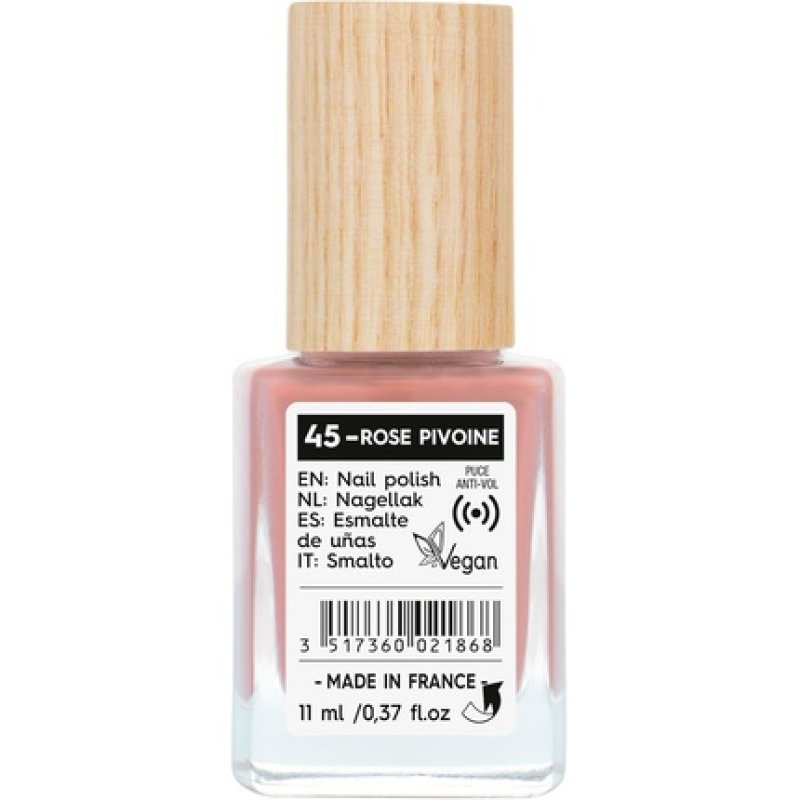 Nail Polish 45 Rose Pivoine 11ml Pink