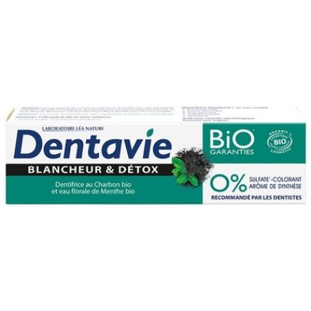 Dentavie Organic White & Detox Toothpaste 75ml