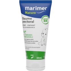Marimer Nature Baby Child Pectoral Balm Organic 50ml
