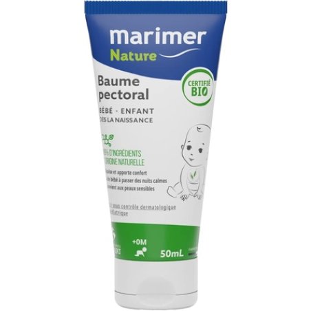 Marimer Nature Baby Child Pectoral Balm Organic 50ml