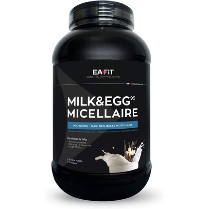 Construction Musculaire Milk & Egg 95 Vanilla 2.2kg