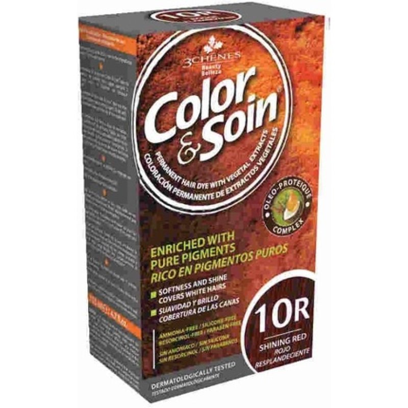 Les 3 Chenes Color & Soin Permanent Color Care Shining Red 10R