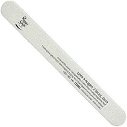 Peggy Sage Lime White 2-Sided Nail File Hard and Medium 122085