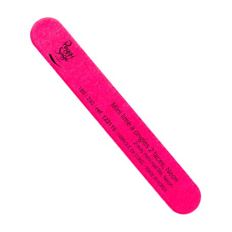 Peggy Sage Neon pink mini nail file 180/240