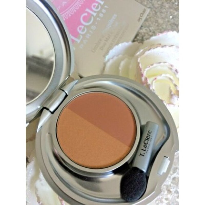 T LeClerc Duo Eye Shadow Matte & Iridescent 05 Flesh