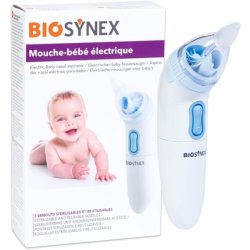 Biosynex Electric Baby Fly Nasal Vacuum Unclogs The Nose