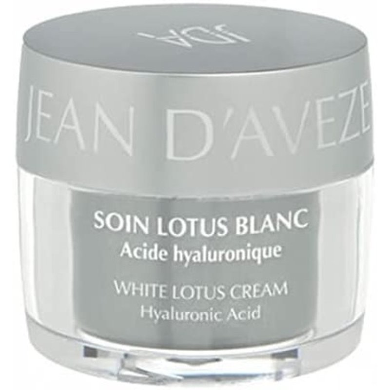 JEAN D'AVEZE Lotus Blanc & Hyaluronic Acid Skin Care for All Skin Types 50ml