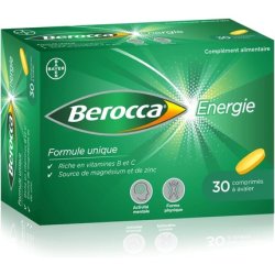 Berocca Energy Swallowable Tablets 40 Count